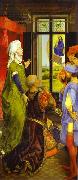 Rogier van der Weyden Middelburg Altarpiece oil on canvas